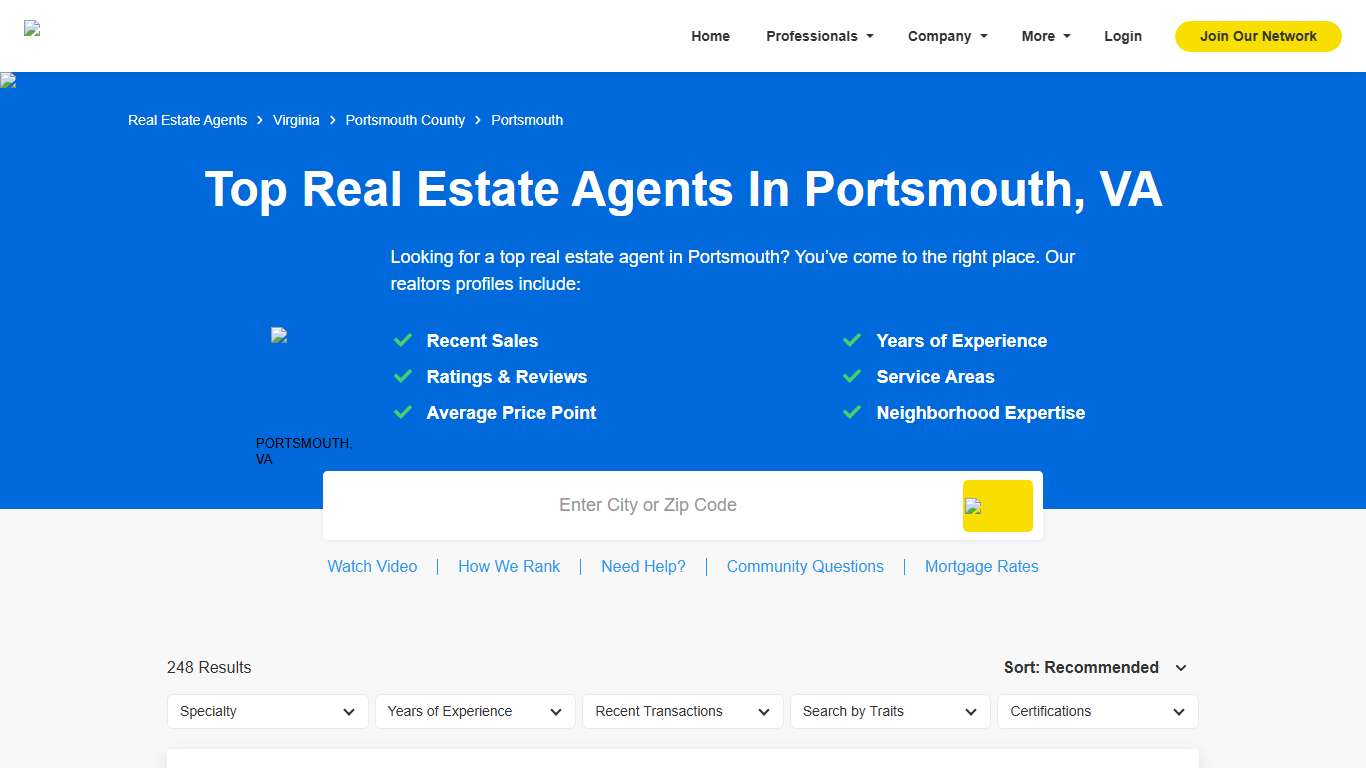 Top Real Estate Agents & Realtors in Portsmouth, VA for 2026 (Verified)